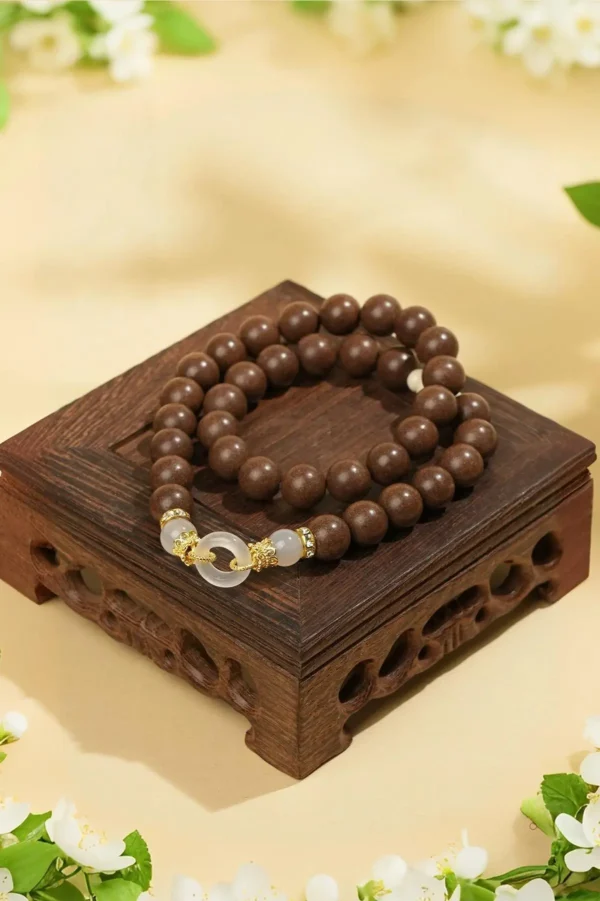 【Dehumidifying Jasmine】Double-Circle Bracelet, Calms Mind and Soothes Spirit, Restores Health and Temperament