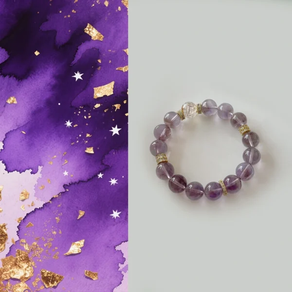 【Purple Gold Shines Bright】Guardian of Balance, Wealth, and Spirituality