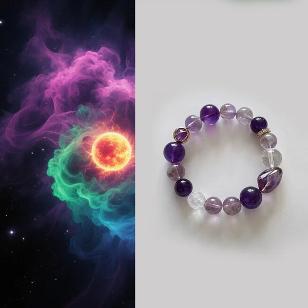【Aura of Amethyst】Cultivate both inner and outer qualities, balancing wealth and spiritual well-being.